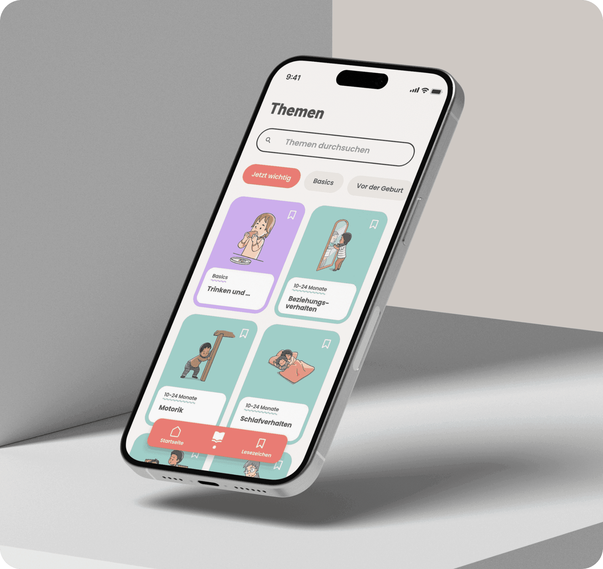 Illustration Babyjahre